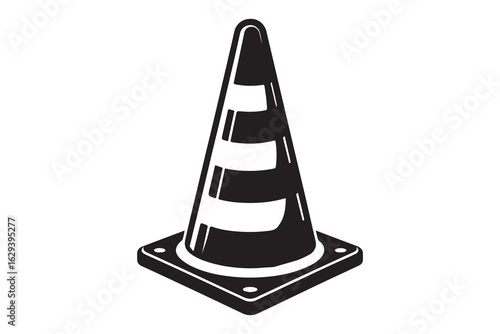 Traffic Cone icon vector illustration