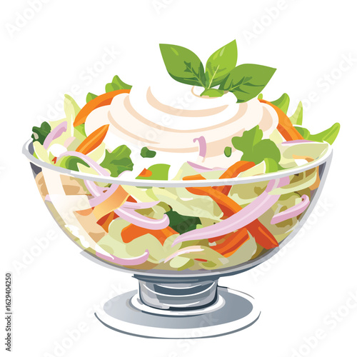 Cabbage Coleslaw Salad mayo side dish dutch 