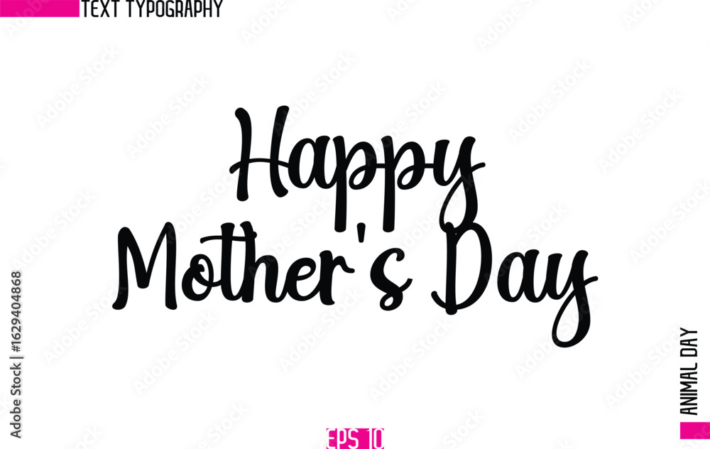 Fototapeta premium Happy Mother's Day.eps
