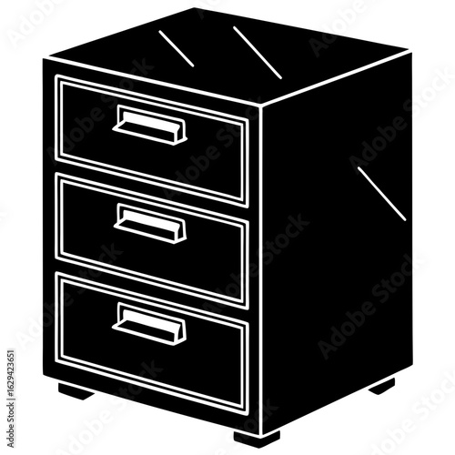 cabinet with drawers