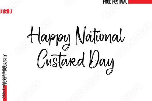 Happy National Custard Day.eps