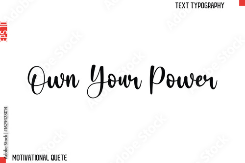 Own Your Power.eps