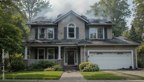 House Fire Damage: Aftermath and Recovery