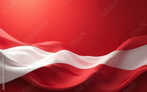 indonesian independence day celebration banner. High quality