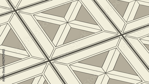 Geometric triangle pattern design vector art illustration for background and decoration concept use, 100 char