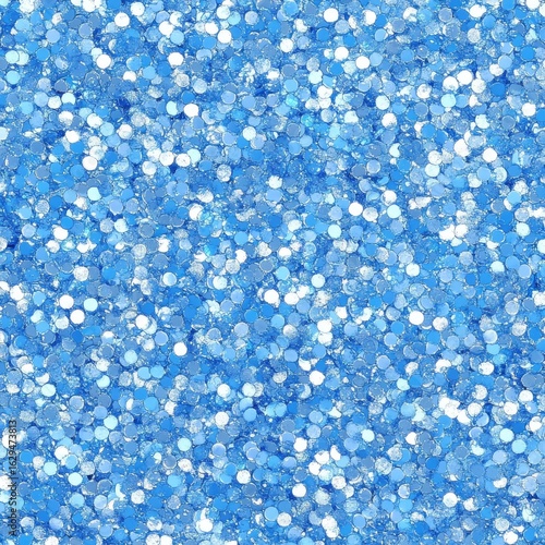 Light Blue Glitter Texture Seamless Pattern Surface Design Shining Effect