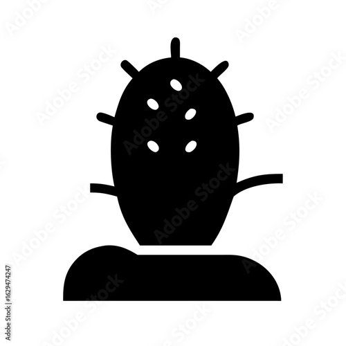 Cactus Desert Plant Icon Design