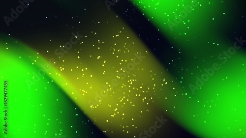 Neon Ferns and Lemon Smoke: Dotted Abstract Gradients in Darkness for UI Kits, Poster Templates, App Headers, Web Visuals, and Brand Presentation Layouts