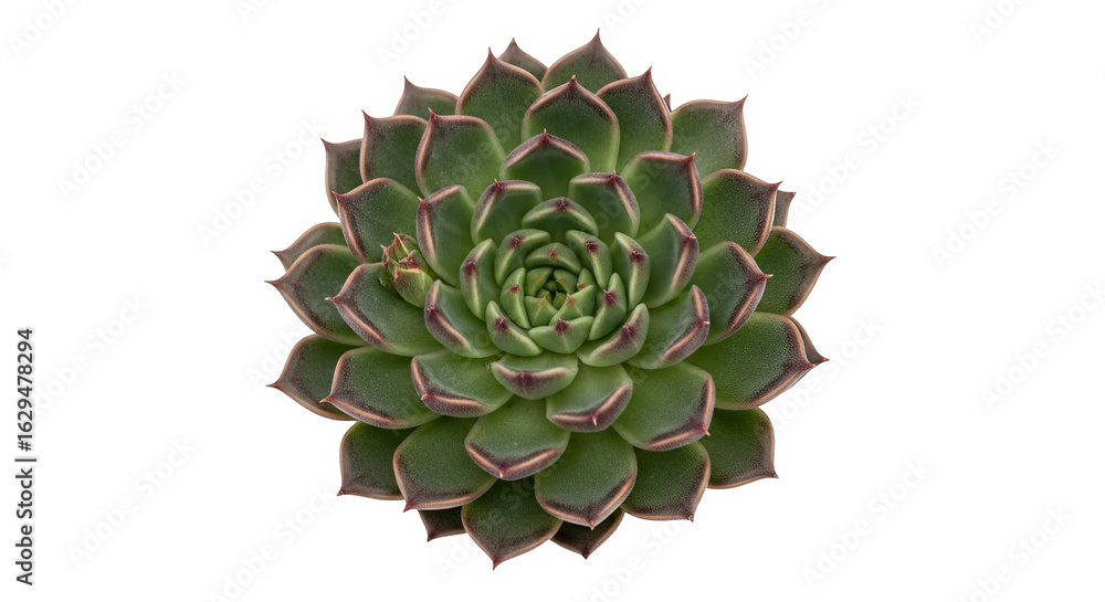 Fototapeta premium Echeveria Succulent Top View Closeup