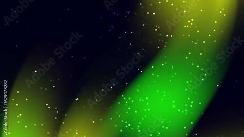 Colorfield Collapse of Dot Mist: Yellow-Green Abstract Gradients Under Dark Silence for Branding Posters, UI Layouts, Motion Visuals, App Design Screens, and Web Presentations