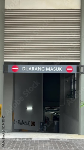 Malaysia, Kuala Lumpur, 24 November 2025 – prohibition signs in Asia, road sign, fire service, parking, berhenti, jentera, speed limit, traffic rules, berhenti