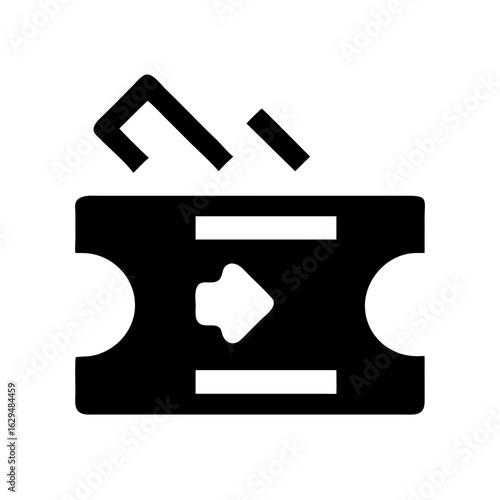 Ticket Service Request Icon Design