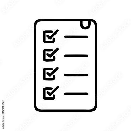 To Do Checklist Task Icon Design
