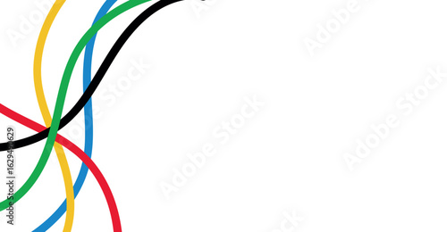 abstract colorful background with lines