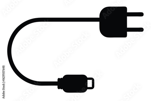 extension cord vector icon