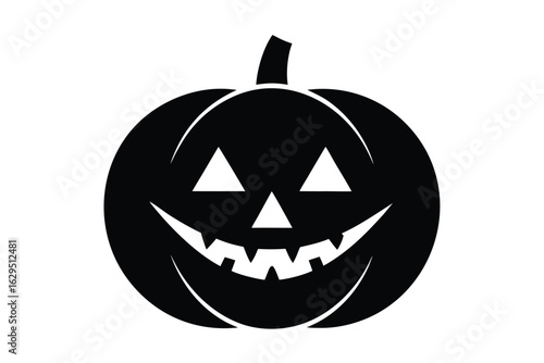 jack o lantern vector icon