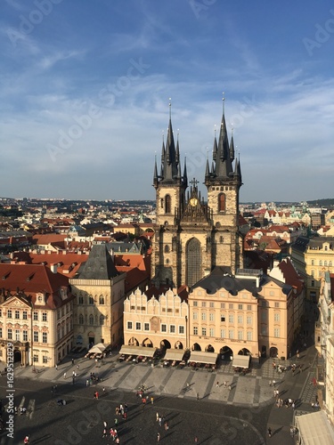 prague old town square