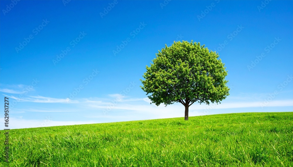 Obraz premium tree in the landscape