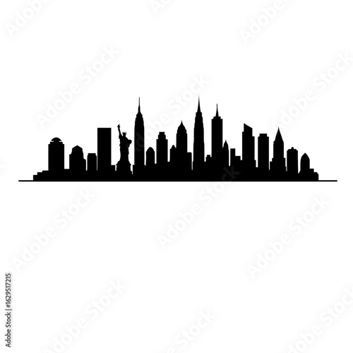 city skyline vector