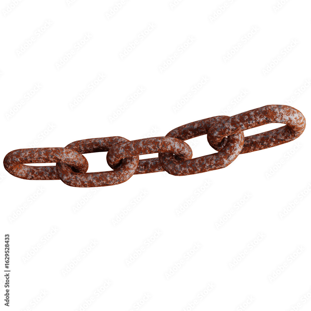 Obraz premium Some rusty chain 