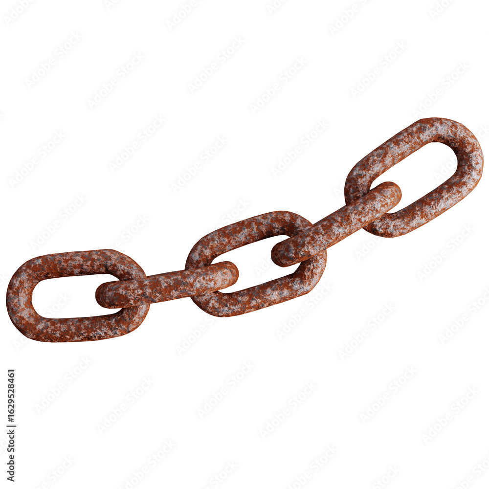 Obraz premium Some rusty chain