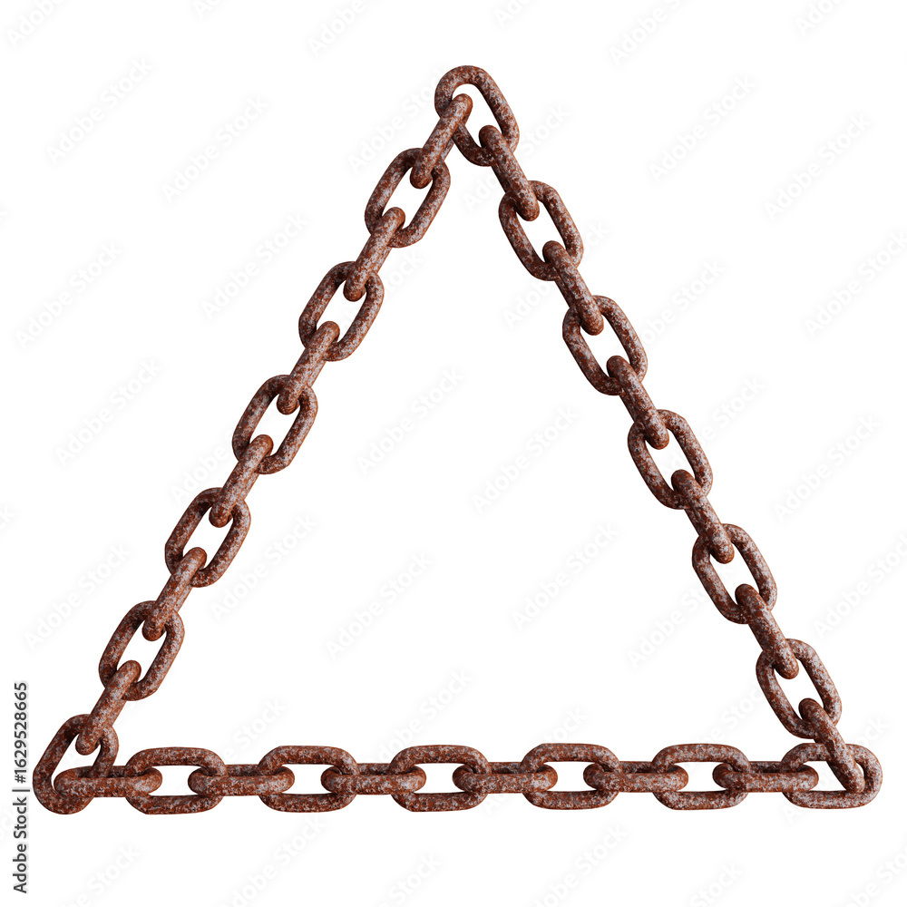 Obraz premium Some rusty chain 