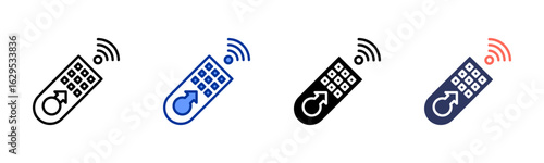 Remote icon sheet multiple style collection