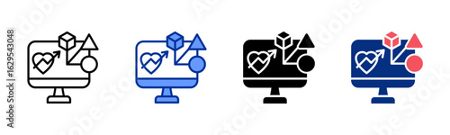 Augmentation icon sheet multiple style collection