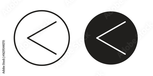 Is greater than icon. simple, flat, black, outline.