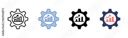Performance icon sheet multiple style collection