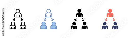 Delegation icon sheet multiple style collection