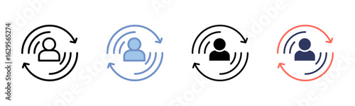 Cultural Sensitivity icon sheet multiple style collection