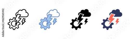 Conflict Management icon sheet multiple style collection