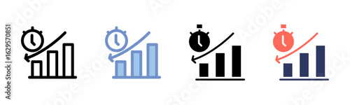 Downtime icon sheet multiple style collection