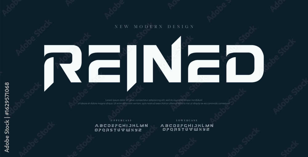 Obraz premium Reined alphabet small letter a to z logo design