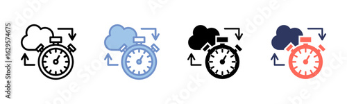 Sla icon sheet multiple style collection