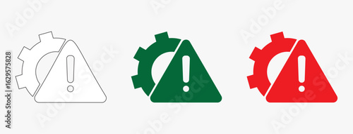 Vector icon of a major project to get more attention. Vector logo illustration