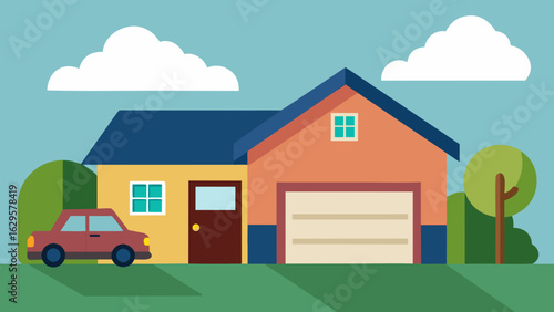 illustration of a house