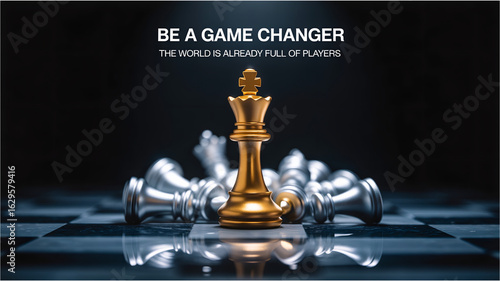 chess king and queen game changer