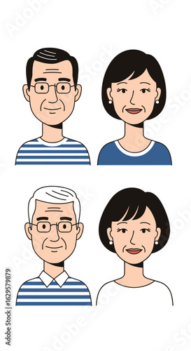 Diverse older adults representing various generations and lifestyles sharing joyful moments together