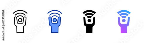Wi-Fi icon sheet multiple style collection