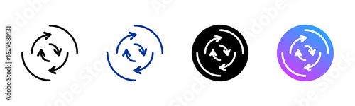 Updates icon sheet multiple style collection