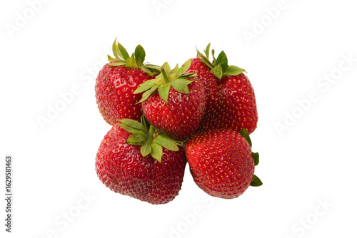 Wallpaper Mural Fresh group of berries isolated on a white background. Torontodigital.ca