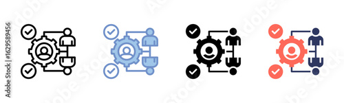 Delegation icon sheet multiple style collection
