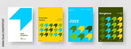 Geometric Brochure Layout. Abstract Business Presentation Template. Isolated Report Design. Background. Flyer. Book Cover. Banner. Poster. Newsletter. Brand Identity. Handbill. Notebook. Catalog