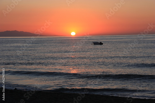 coucher de soleil