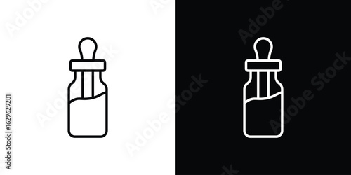 Serum icon. editable stroke web icons