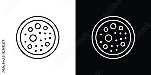 Leukemia icon. editable stroke web icons