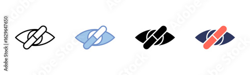 Blinding icon sheet multiple style collection