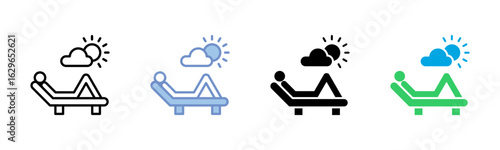Recreation icon sheet multiple style collection